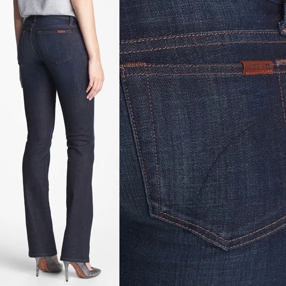 Joe’s Jeans The Honey Curvy High Rise Dark Wash Bootcut Jeans - Picture 2 of 13